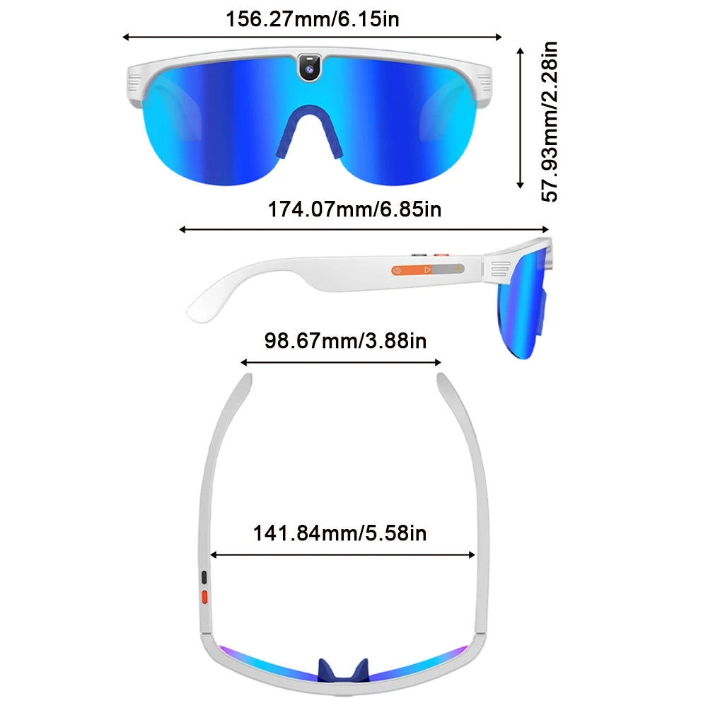 Flexora™ 4K Smart Camera Glasses